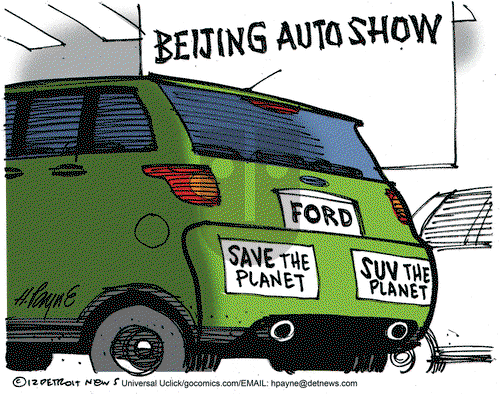 Henry Payne on Saturday April 28, 2012 Comic Strip