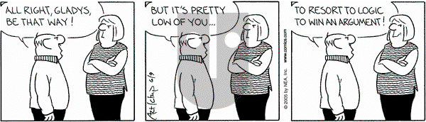 The Born Loser on Thursday June 9, 2005 Comic Strip