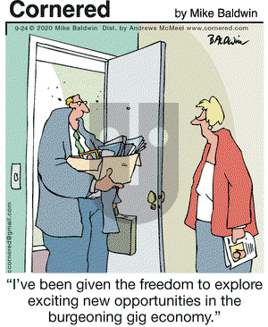 Cornered on Thursday September 24, 2020 Comic Strip