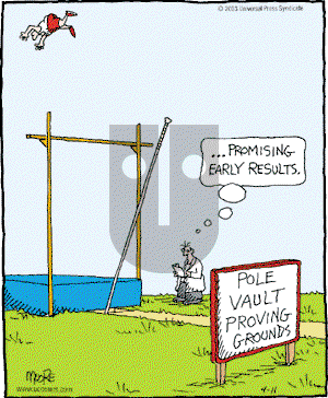 In the Bleachers - Friday April 11, 2003 Comic Strip