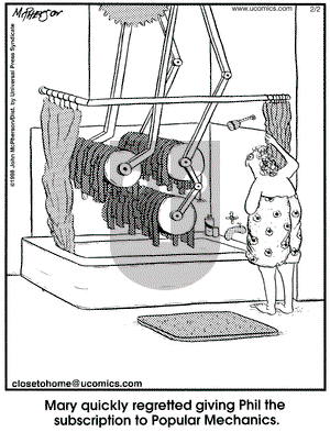 Close to Home on Monday February 2, 2004 Comic Strip