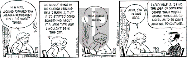 Betty on Friday March 22, 1996 Comic Strip