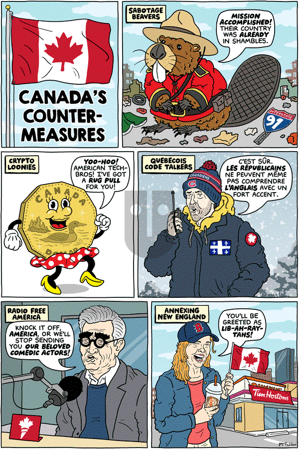 Brian McFadden on Monday March 10, 2025 Comic Strip