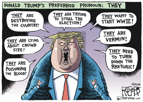 Rob Rogers - Tuesday September 24, 2024 Comic Strip