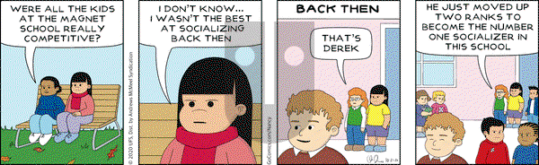 Nancy on Wednesday October 21, 2020 Comic Strip