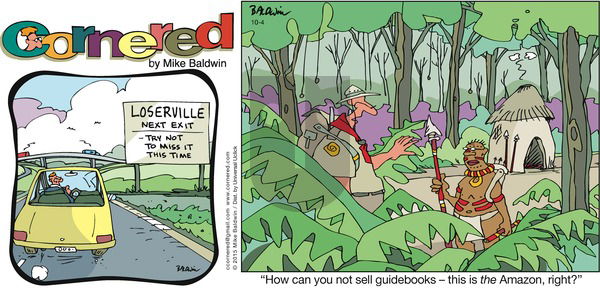 Cornered on Sunday October 4, 2015 Comic Strip