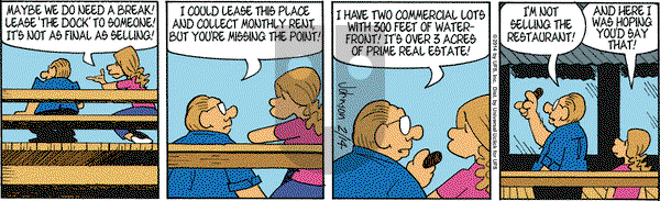 Arlo and Janis on Friday February 14, 2014 Comic Strip