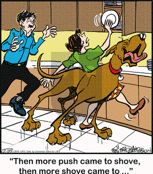 Marmaduke on Thursday February 19, 2015 Comic Strip