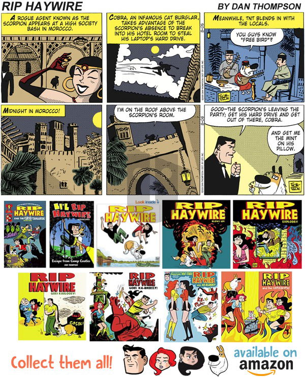 Rip Haywire on Sunday July 15, 2018 Comic Strip