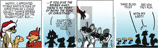 Over the Hedge on Friday December 18, 2015 Comic Strip