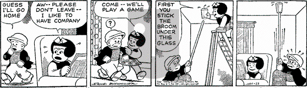 Nancy Classics on Thursday December 22, 2016 Comic Strip