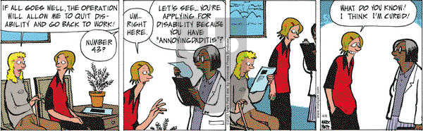 Lucky Cow on Friday April 8, 2005 Comic Strip