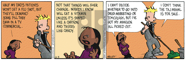 Frazz on Wednesday February 8, 2006 Comic Strip