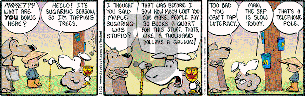 DeFlocked on Thursday March 22, 2012 Comic Strip