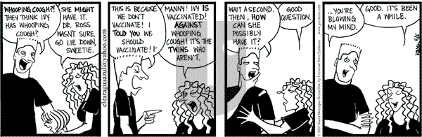 Clear Blue Water on Saturday May 5, 2007 Comic Strip