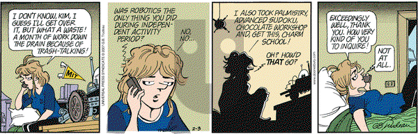 Doonesbury on Saturday February 3, 2007 Comic Strip