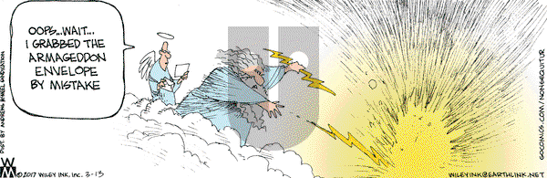 Non Sequitur - Monday March 13, 2017 Comic Strip
