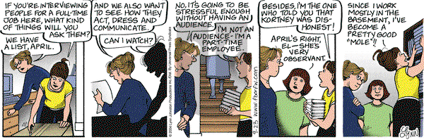 For Better or For Worse on Thursday September 23, 2004 Comic Strip