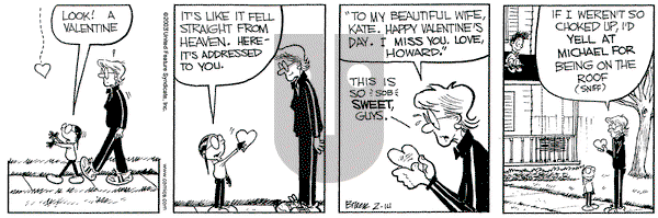 Grand Avenue on Friday February 14, 2003 Comic Strip