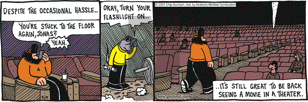 Overboard on Monday August 9, 2021 Comic Strip