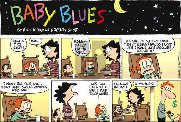 Baby Blues on Sunday February 2, 2020 Comic Strip