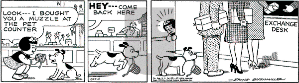 Nancy Classics on Thursday October 1, 2015 Comic Strip