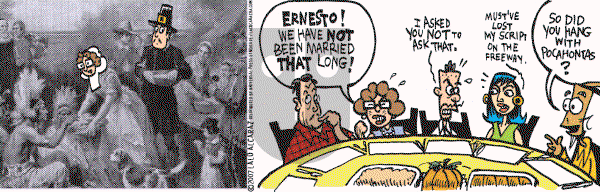 La Cucaracha on Wednesday November 21, 2007 Comic Strip