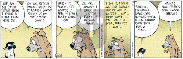 Get Fuzzy on Thursday January 15, 2009 Comic Strip
