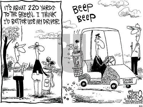 Glenn McCoy on Monday June 4, 2001 Comic Strip
