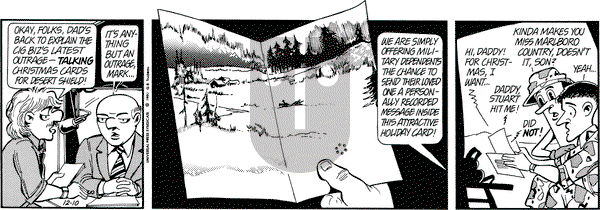Doonesbury on Monday December 10, 1990 Comic Strip