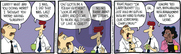 The Buckets on Monday May 4, 2015 Comic Strip