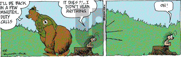 The Grizzwells on Tuesday June 30, 2009 Comic Strip