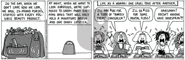 Cathy Classics on Saturday October 30, 1993 Comic Strip