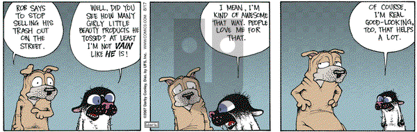 Get Fuzzy on Friday August 17, 2007 Comic Strip