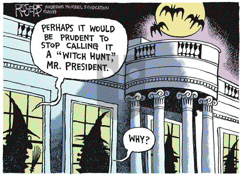 Rob Rogers on Thursday October 31, 2019 Comic Strip