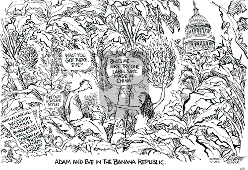 Pat Oliphant on Wednesday April 21, 2010 Comic Strip