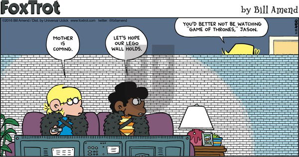 FoxTrot on Sunday April 24, 2016 Comic Strip