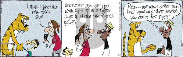 The Knight Life on Thursday August 7, 2014 Comic Strip