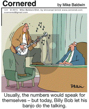 Cornered on Monday May 4, 2015 Comic Strip