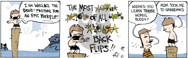 Wallace the Brave on Monday June 6, 2016 Comic Strip