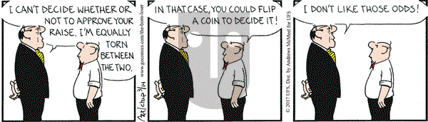 The Born Loser on Tuesday March 14, 2017 Comic Strip