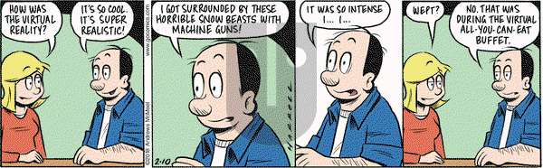 Adam@Home on Saturday February 10, 2018 Comic Strip