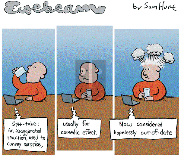 Eyebeam on Monday April 14, 2025 Comic Strip