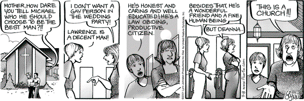 For Better or For Worse on Saturday September 8, 2001 Comic Strip