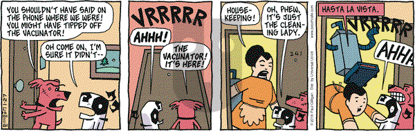 Pooch Cafe on Wednesday January 27, 2016 Comic Strip