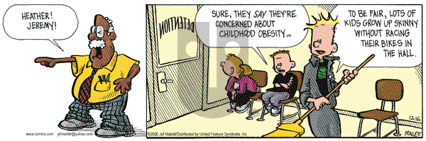 Frazz on Saturday December 16, 2006 Comic Strip