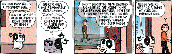 Pooch Cafe on Friday February 6, 2015 Comic Strip