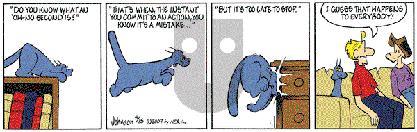 Arlo and Janis on Tuesday May 15, 2007 Comic Strip