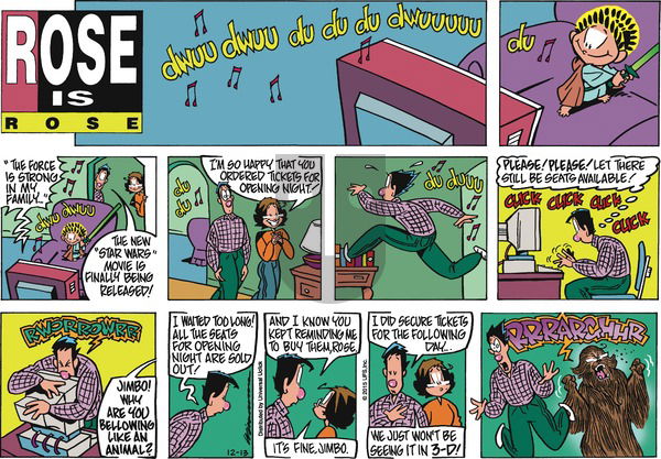 Rose is Rose on Sunday December 13, 2015 Comic Strip