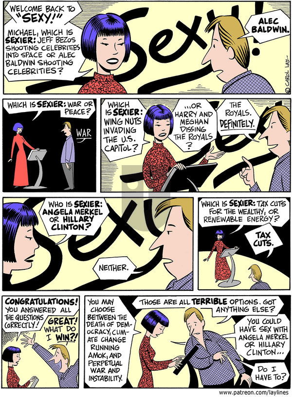 Lay Lines on Monday January 24, 2022 Comic Strip